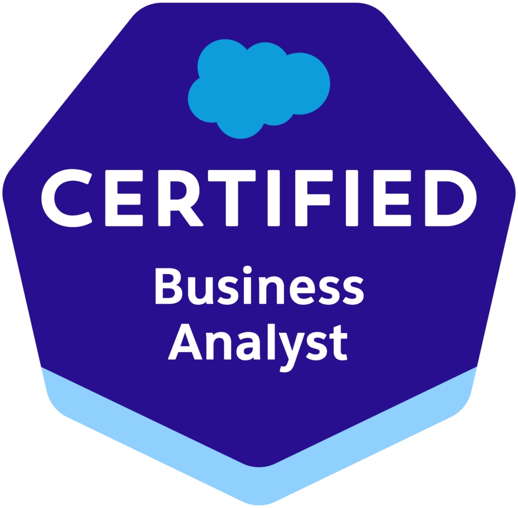 Salesforce Certified Business Analyst Badge